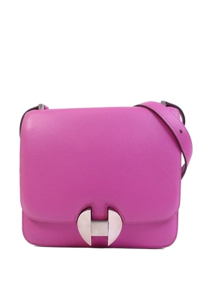Hermès Pre-Owned 2002 leather crossbody bag - Pink