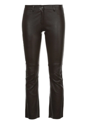 Sylvie Schimmel cropped trousers - Brown
