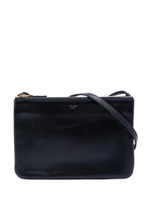 Celine Pre-Owned 2018 Small Lambskin Trio crossbody bag - Blue