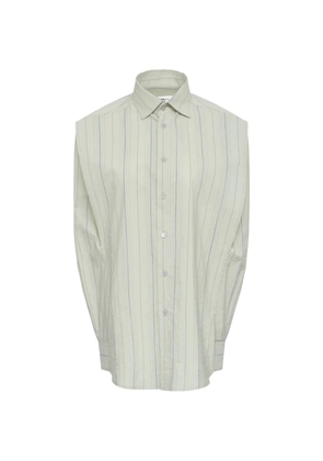 MM6 Maison Margiela striped shirt - Green