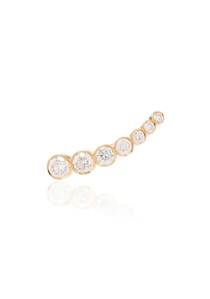 Sophie Bille Brahe 18kt yellow gold Petit Croissant De Lune earring