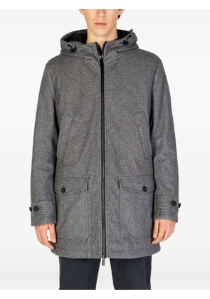 Hamaki-Ho hooded zip-up jacket - Grey