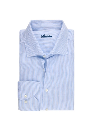 Stenströms striped linen shirt - Blue