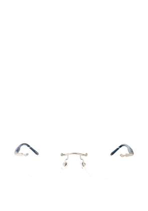 Montblanc rimless square-frame glasses - Silver