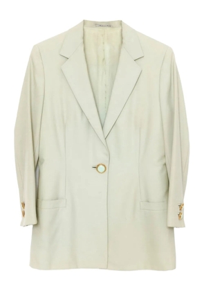 Giorgio Armani Pre-Owned 1990s wool skirt suit - Green