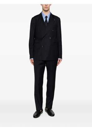 Tagliatore double-breasted peak-lapel suit - Blue