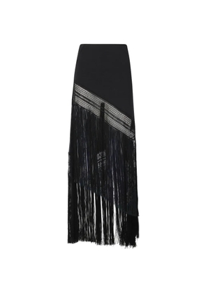 THE ANDAMANE Marisol maxi skirt - Black