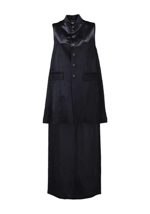 Comme Des Garçons Pre-Owned satin suit - Blue