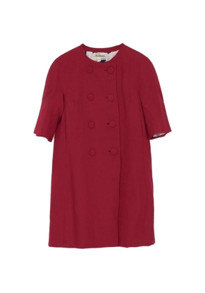 Sorelle Fontana Vintage double-breasted button coat - Red