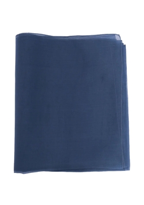Max Mara Fanfara silk scarf - Blue