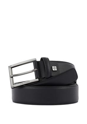 PIQUADRO prong-buckle leather belt - Black