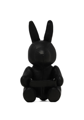 Maison MIHARA YASUHIRO Dolls Rabbit Hug leather messenger bag - Black