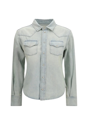 Jacob Cohën Western denim shirt - Blue