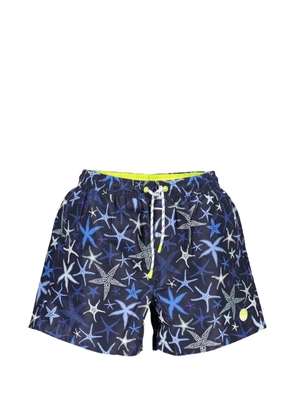 North Sails starfish-print swim shorts - Blue