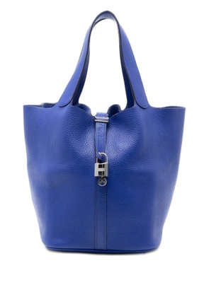 Hermès Pre-Owned 2014 Clemence Picotin Lock 26 handbag - Blue
