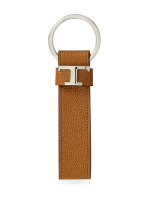 Tod's t-buckle keyring - Brown