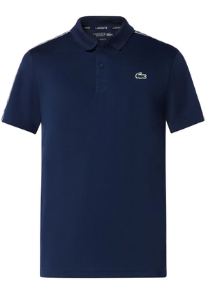 Lacoste logo-embroidered polo shirt - Blue