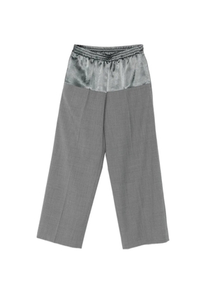 Undercover panelled elasticated-waist trousers - Grey