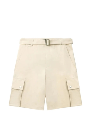 Jacquemus belted cargo shorts - Neutrals
