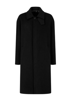 TOMBOY buttoned welt-pocket coat - Black