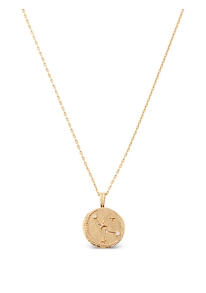 Astrid & Miyu Cancer zodiac constellation-pendant necklace - Gold