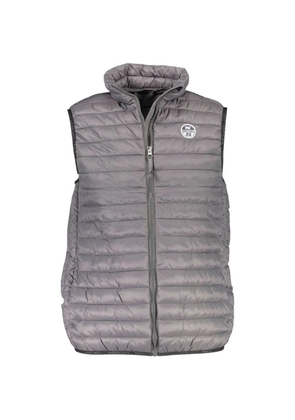 North Sails quilted packable gilet - Brown
