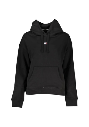 Tommy Hilfiger logo-patch hoodie - Black