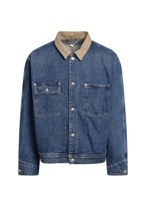 Polo Ralph Lauren corduroy-collar denim jacket - Blue