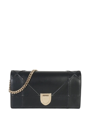 Christian Dior Pre-Owned Diorama Croisiere chain wallet - Black
