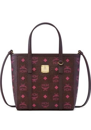 MCM Visetos Toni tote bag - Brown
