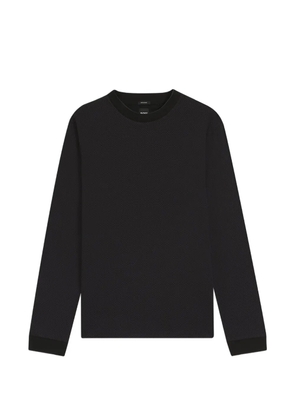 BOSS Talley jacquard long-sleeve T-shirt - Black