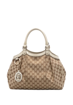 Gucci Pre-Owned 2016-2026 Medium GG Canvas Sukey tote bag - Neutrals