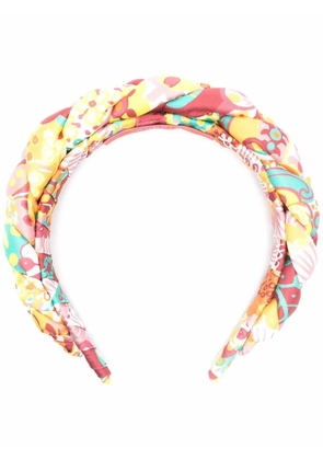 La DoubleJ Rapunzel floral print headband - Yellow