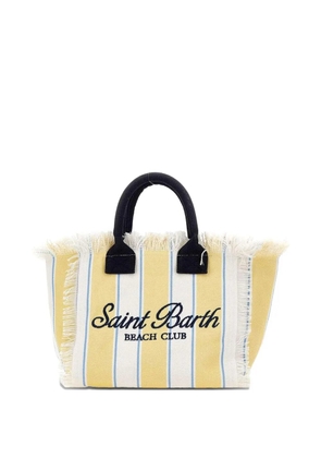 MC2 Saint Barth Kids Colette fringe-detailing tote bag - Yellow