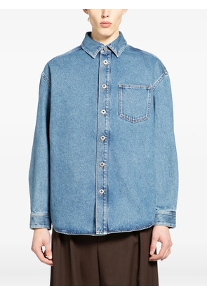 LOEWE Anagram denim jacket - Blue