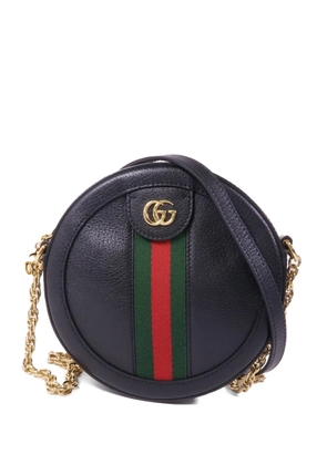 Gucci Pre-Owned mini Ophidia web-stripe cross body bag - Black