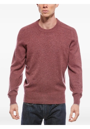 Brunello Cucinelli crew-neck knitted sweater - Red