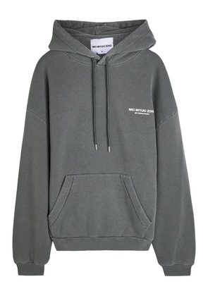 MKI Miyuki Zoku Design Studio drawstring hoodie - Grey