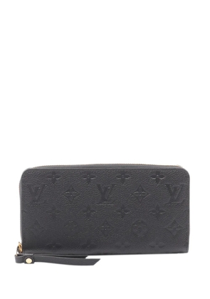 Louis Vuitton Pre-Owned 2021-2026 Monogram Empreinte Zippy Wallet long wallets - Black