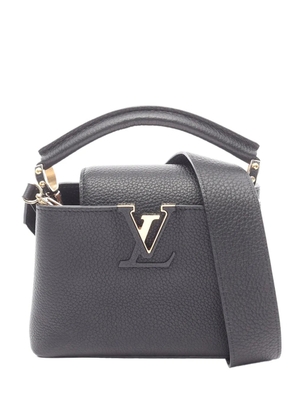 Louis Vuitton Pre-Owned 2021-2026 Taurillon Mini Capucines satchel - Black