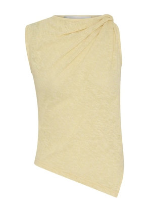 Anna Quan twisted poppy top - Yellow