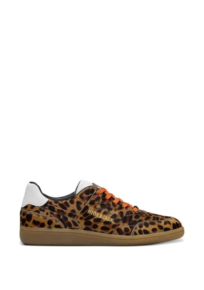 Hide&Jack Shaggy leopard-print sneakers - Neutrals