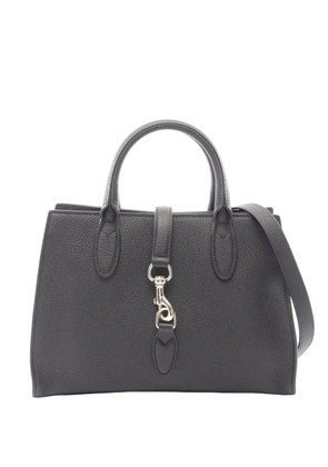 Gucci Pre-Owned 2016-2026 Leather Jackie Tote satchel - Black