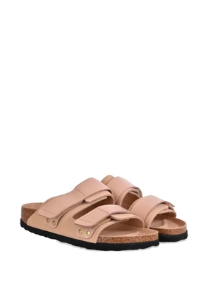 Birkenstock Uji touch-strap leather sandals - Neutrals
