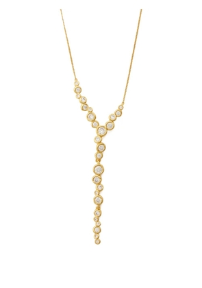 Alexis Bittar Asterales crystal-embellished cascading necklace - Gold