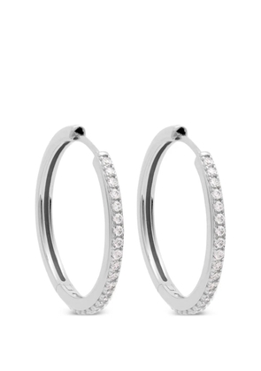 Astrid & Miyu Essential crystal-embellished earrings - Silver