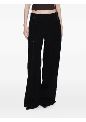 ili node Greer drawstring trousers - Black