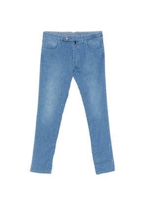Incotex washed pocket trousers - Blue