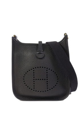 Hermès Pre-Owned TPM Evelyne Clemence-leather crossbody bag - Black