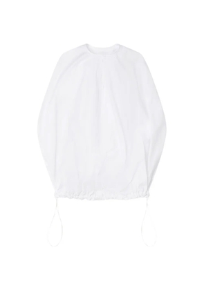 Comme des Garçons TAO knot-detail drawstring blouse - White